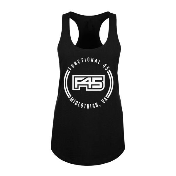 CIRCLED UP - WOMEN'S FITTED TANK TOP - $ACEQ39$ Thumbnail